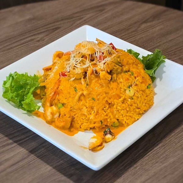 Fuente: Arroz con mariscos
