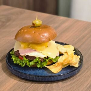 Hamburguesa Hawaiana